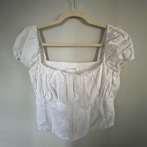 Corset Puff Sleeve Top